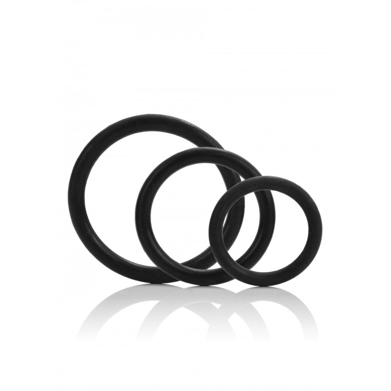 Pierścień-TRI-RINGS BLACK